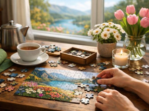 Jarní reset mysli: Proč jsou puzzle ideální relax
