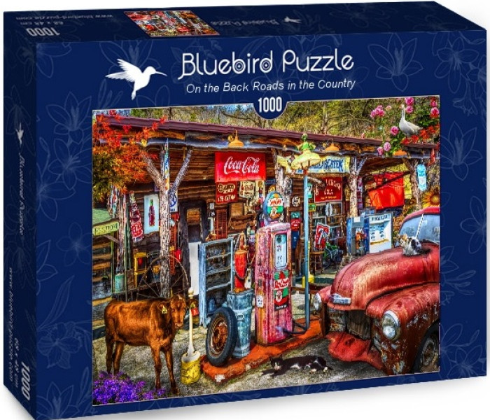 Puzzle - Bluebird - Benzínová pumpa