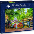 Puzzle - Bluebird - Červené kolo v amsterdame