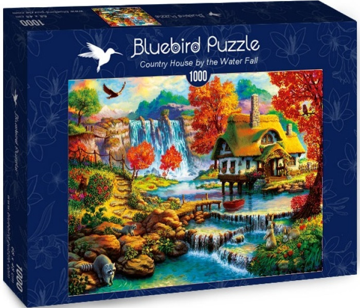 Puzzle - Bluebird - Dům poblíž vodopádu