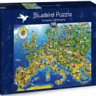 Puzzle - Bluebird - Evropské památky