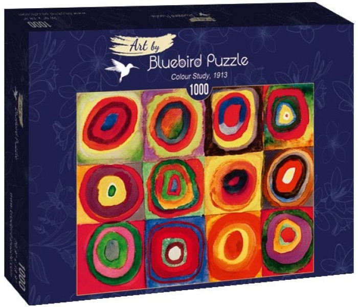 Puzzle - Bluebird - Barevná studie