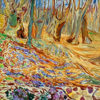 Puzzle - Bluebird - Forest in Spring