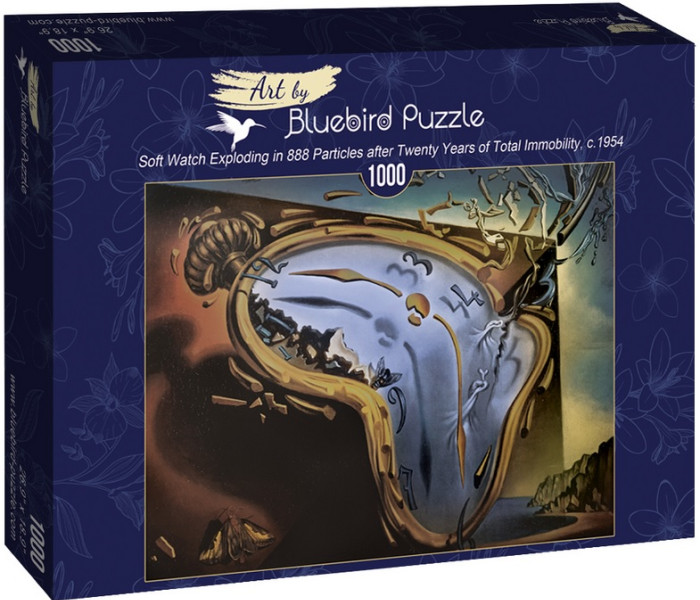 Puzzle - Bluebird - Hodinky v okamžiku prvního výbuchu