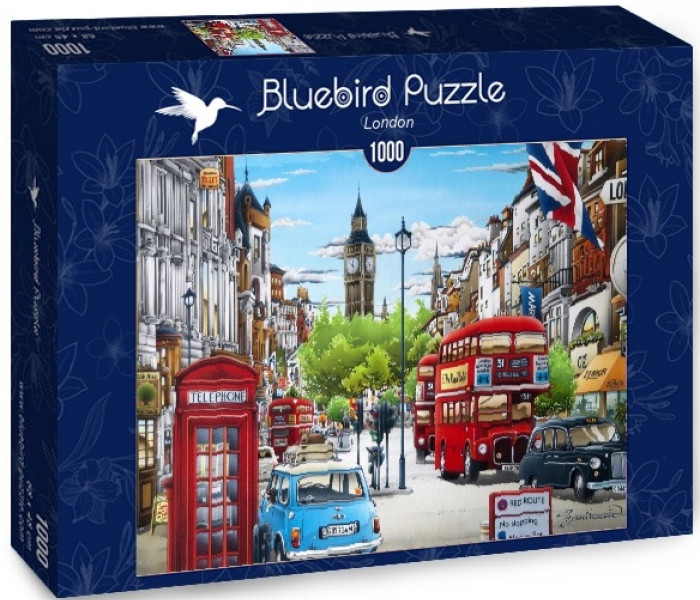Puzzle - Bluebird - Londýn