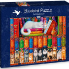 Puzzle - Bluebird - Kočičí knihovna