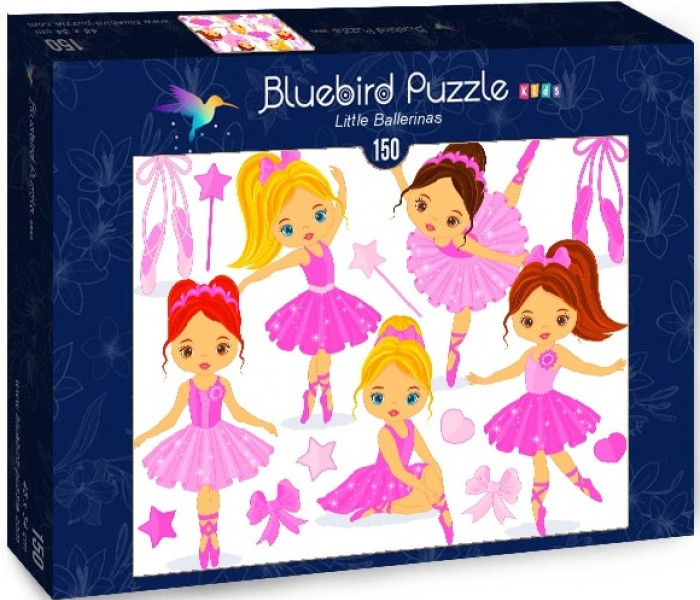 Puzzle - Bluebird - Malé baletky