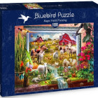 Puzzle - Bluebird - Malovaná farma