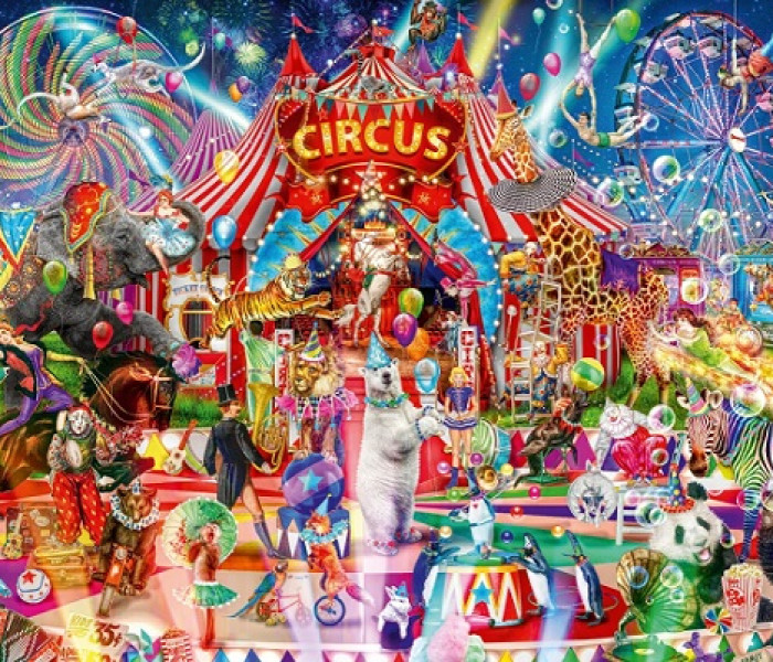Puzzle - Bluebird - Noční cirkus