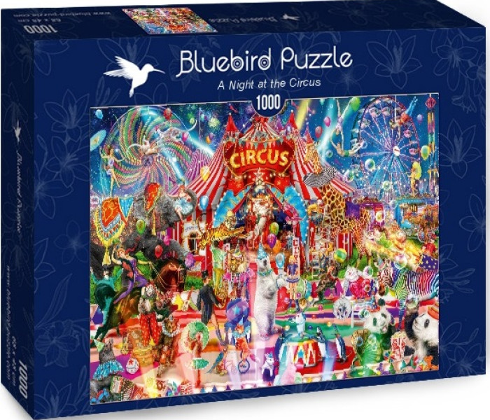 Puzzle - Bluebird - Noční cirkus