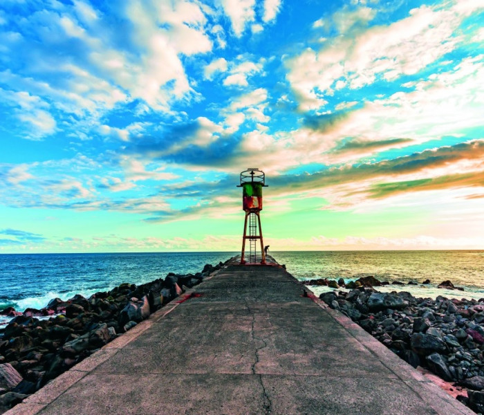 Puzzle - Bluebird - Ostrov Réunion, maják