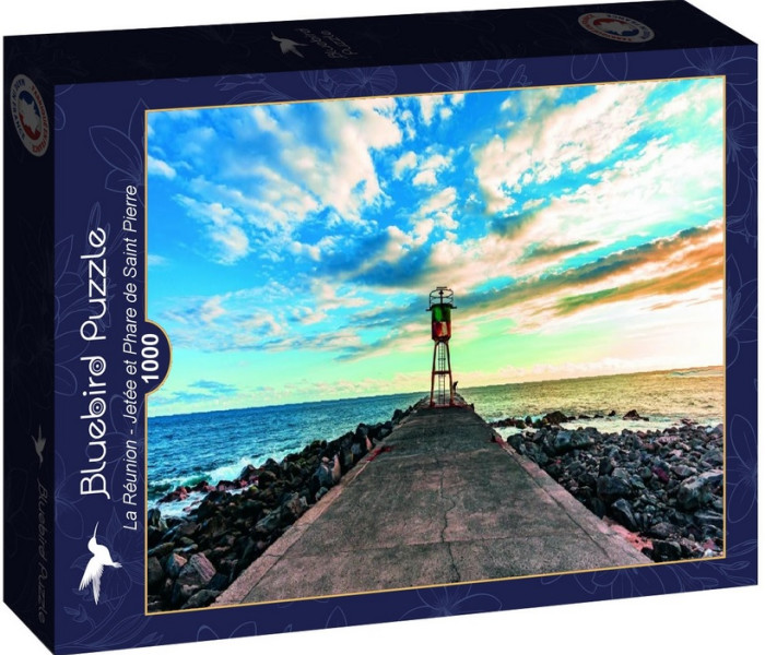 Puzzle - Bluebird - Ostrov Réunion, maják