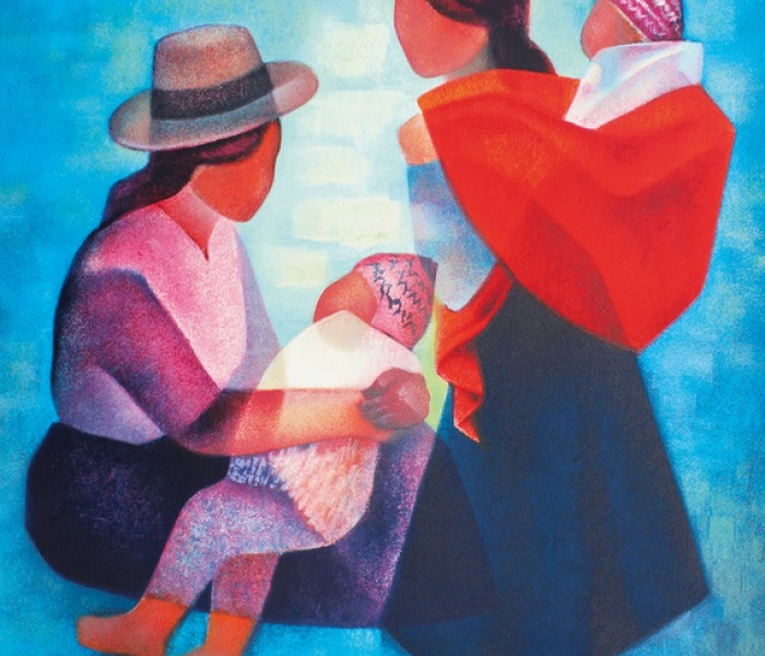 Puzzle - Bluebird - Peruánská rodina