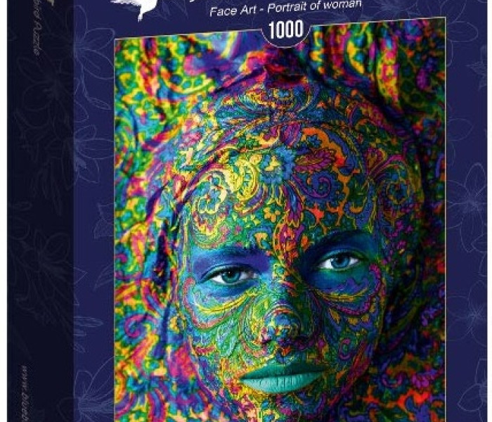 Puzzle - Bluebird - Portrét ženy