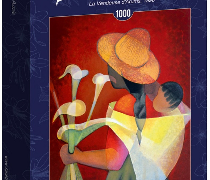 Puzzle - Bluebird - Prodavačka květin