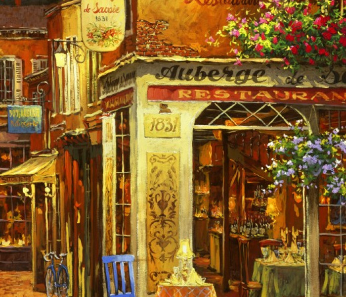 Puzzle - Bluebird - Restaurace Auberge de Savoie