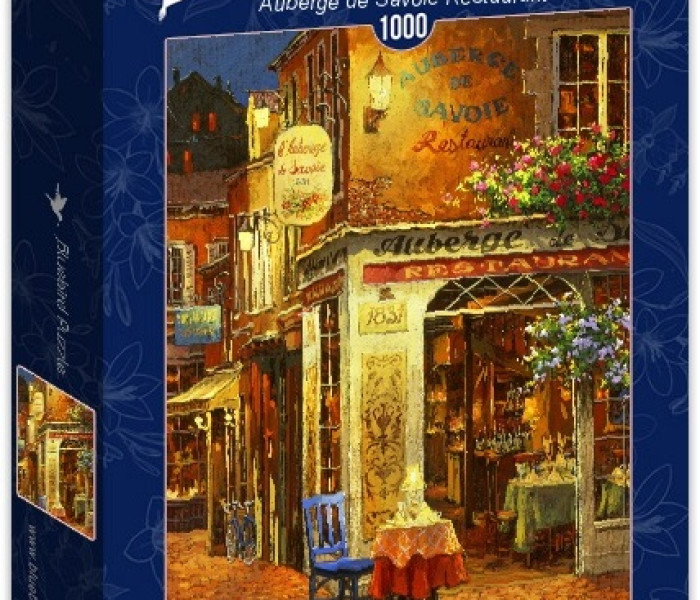 Puzzle - Bluebird - Restaurace Auberge de Savoie