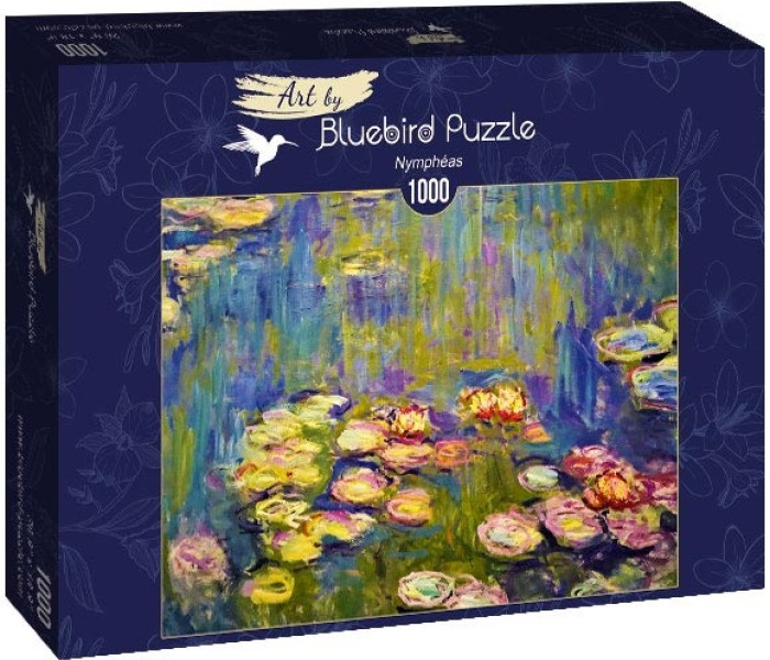 Puzzle - Bluebird - Rozkvetlé lekníny