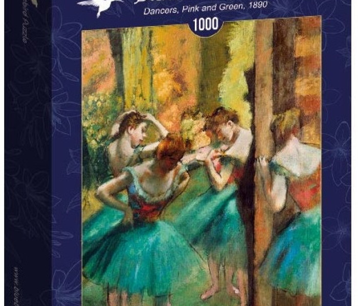 Puzzle - Bluebird - Růžovo-zelené tanečnice