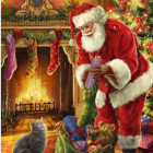 Puzzle - Bluebird - Santa přišel