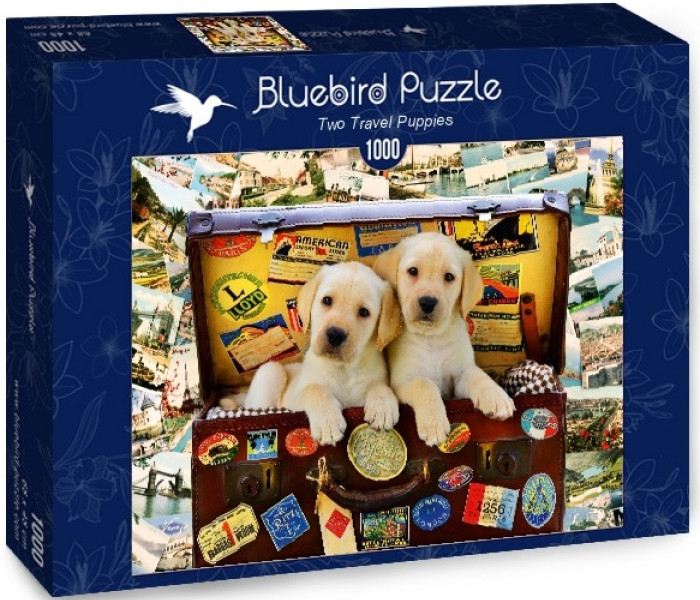 Puzzle - Bluebird - Štěňata na cestách