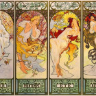 Puzzle - Bluebird - Čtyři roční období