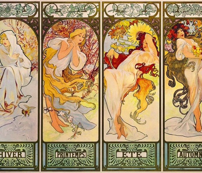 Puzzle - Bluebird - Čtyři roční období