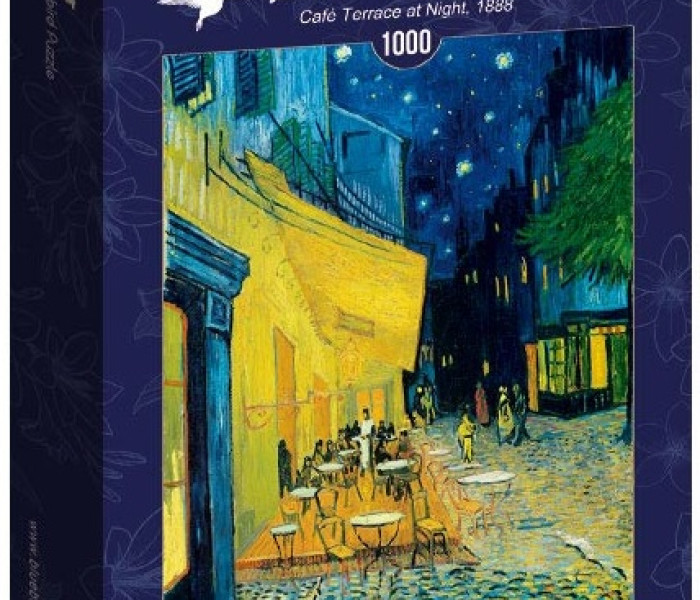 Puzzle - Bluebird - Terasa kavárny v noci