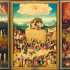 Puzzle - Bluebird - Triptych