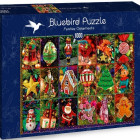 Puzzle - Bluebird - Vánoční ozdoby