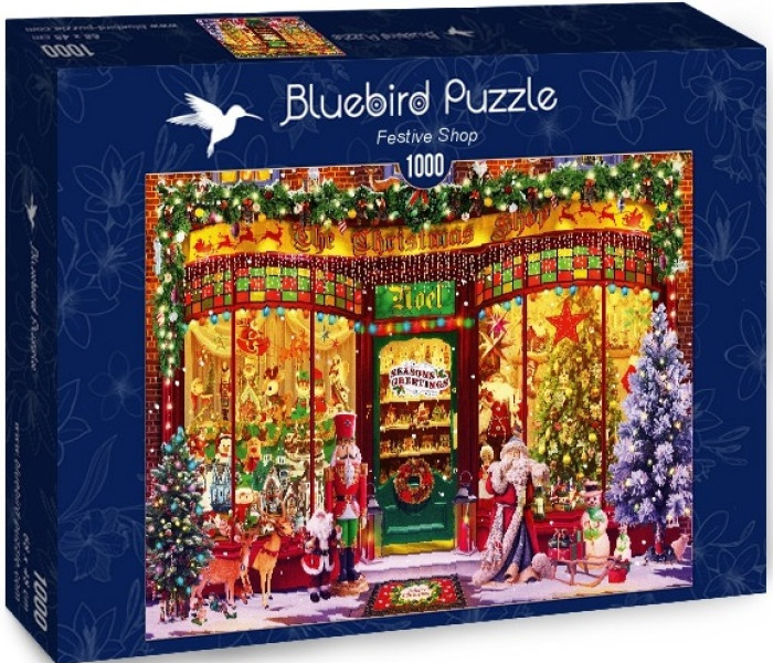 Puzzle - Bluebird - Vánoční obchod