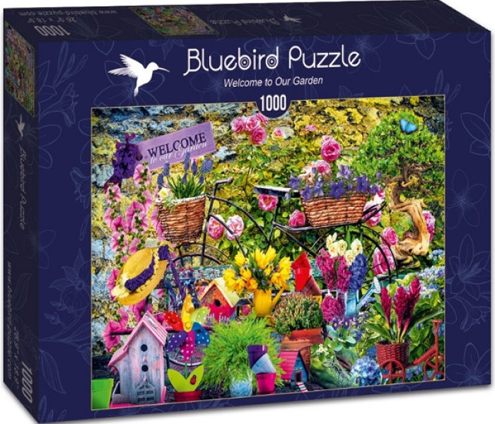 Puzzle - Bluebird - Vítejte na mé zahradě