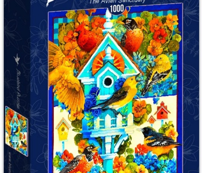 Puzzle - Bluebird - Ptačí budka