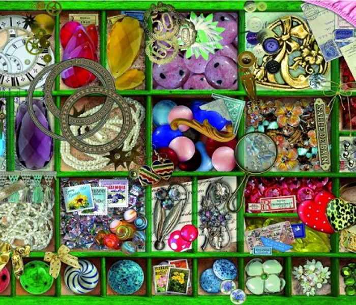 Puzzle - Bluebird - Zelená kolekce