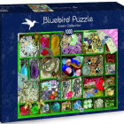 Puzzle - Bluebird - Zelená kolekce