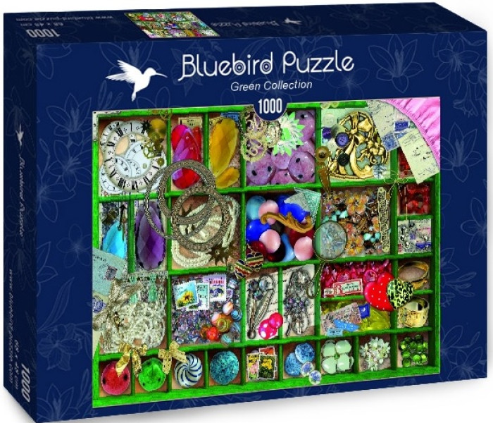 Puzzle - Bluebird - Zelená kolekce