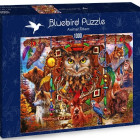 Puzzle - Bluebird - Zvířecí totem