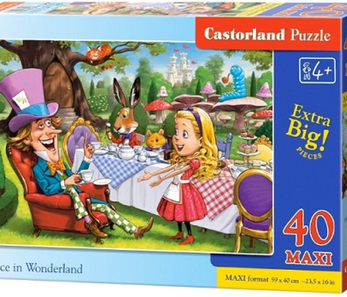 Puzzle - Castorland - Alenka v říši divů - Maxi