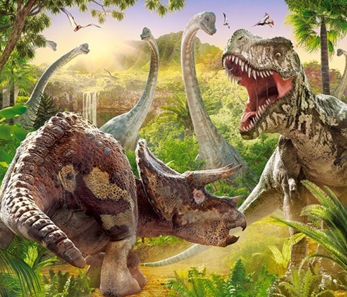 Puzzle - Castorland - Dinosauří boj