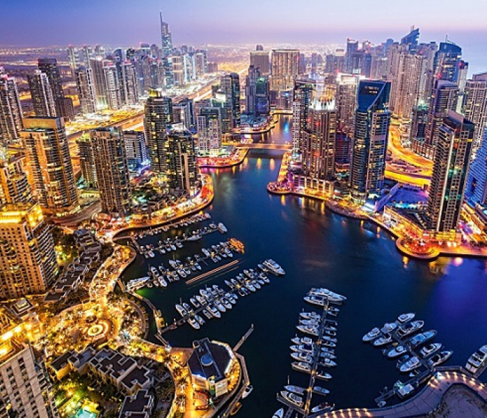 Puzzle - Castorland - Dubaj v noci