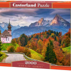 Puzzle - Castorland - Podzim v Bavorských Alpách