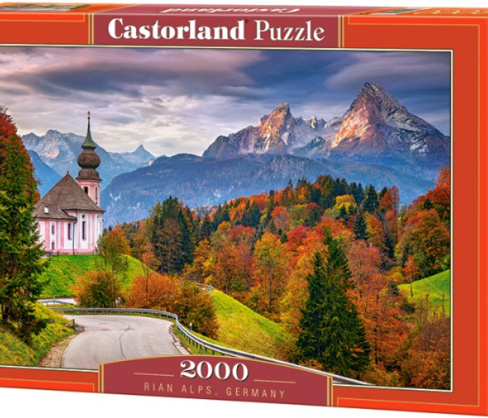 Puzzle - Castorland - Podzim v Bavorských Alpách