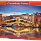 Puzzle - Castorland - Most Rialto v noci