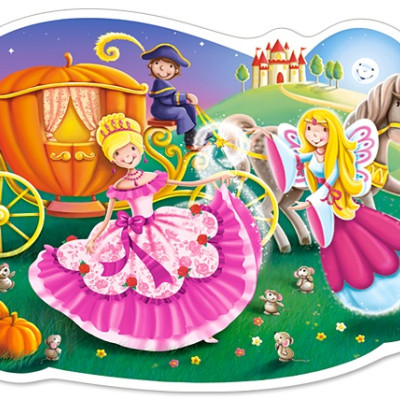 Popelka u svého kočáru - Maxi