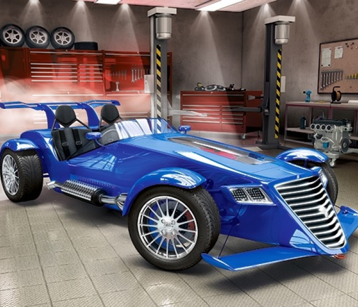 Puzzle - Castorland - Připraven na závody