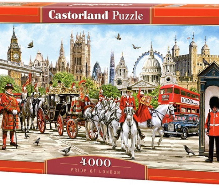 Puzzle - Castorland - Pýcha Londýna