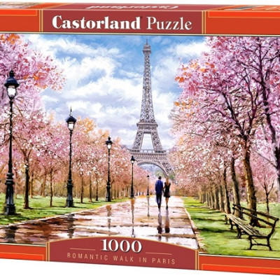 Romantická procházka v Paříži