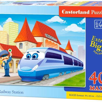 Vláček na nádraží - Maxi