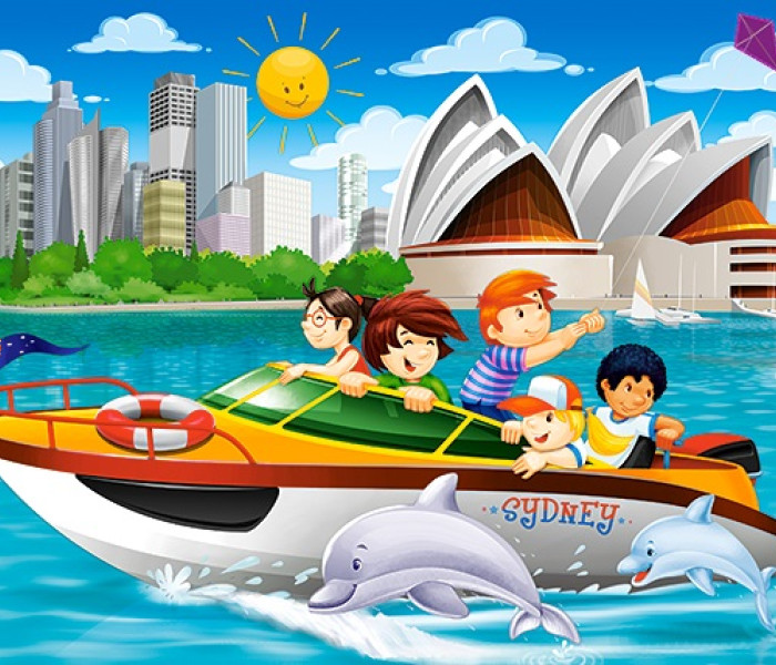 Puzzle - Castorland - Výlet do Sydney
