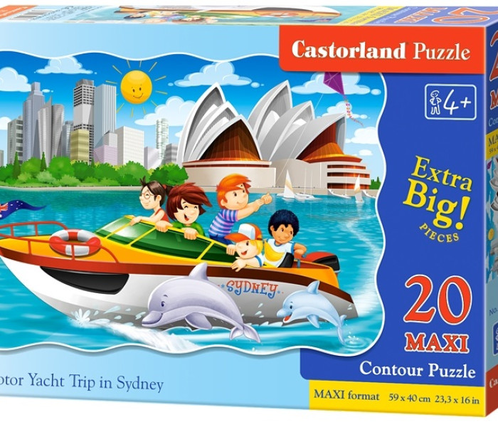 Puzzle - Castorland - Výlet do Sydney - Maxi